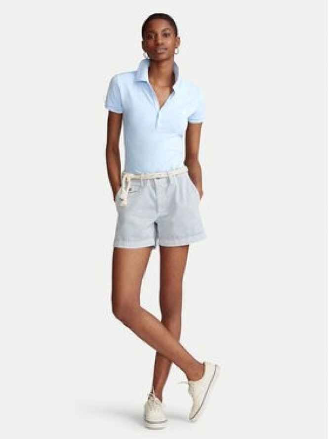 Polo Ralph Lauren Polo 211870245023 Niebieski Slim Fit