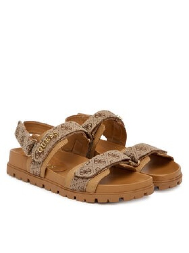 Guess Sandały FLPZY2 FAL03 Brązowy