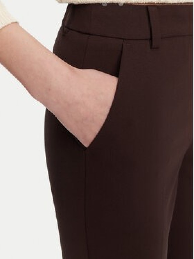 Marella Spodnie materiałowe Aletta 2523786014 Brązowy Regular Fit
