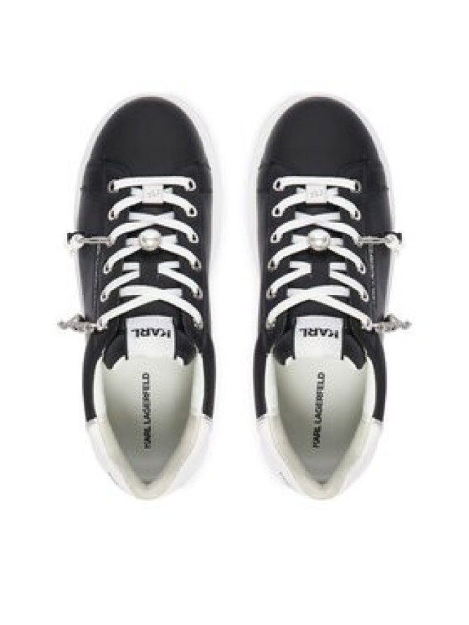 KARL LAGERFELD Sneakersy Anakapri KL63516T Czarny