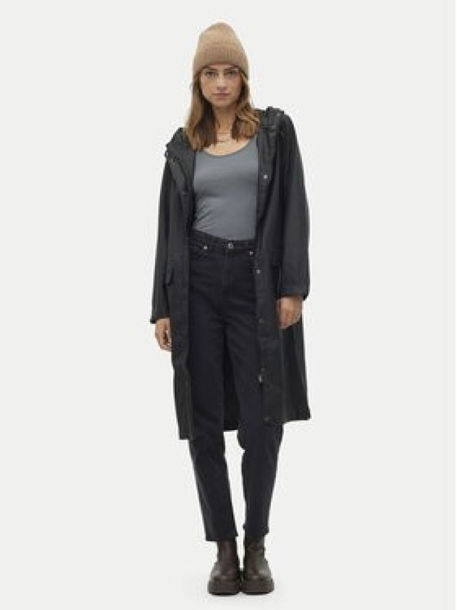 Vero Moda Kurtka przeciwdeszczowa Malou 10320607 Czarny Regular Fit