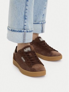 G-STAR Sneakersy EO-LO40039 Brązowy ciemny