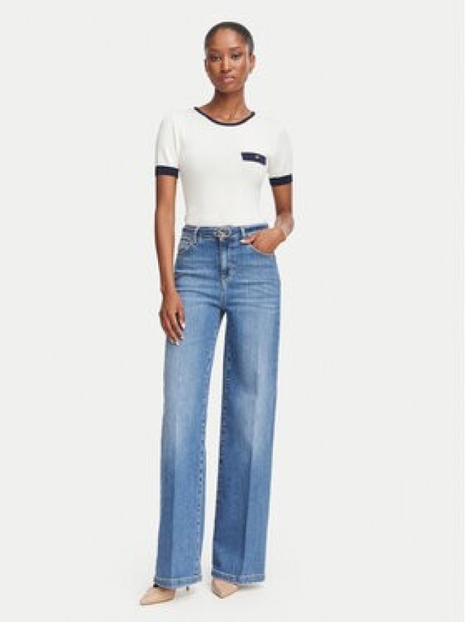 Liu Jo Jeansy UF6088 D0264 Niebieski Flared Leg