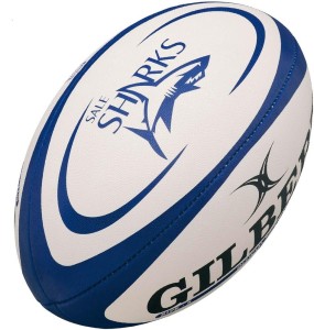 Mini piłka do rugby Gilbert Sale Sharks (taille 1)