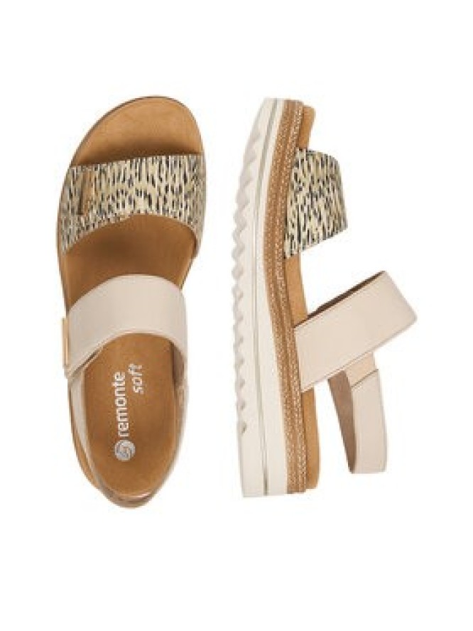 Remonte Sandały CEO-D0Q59-60 Beżowy