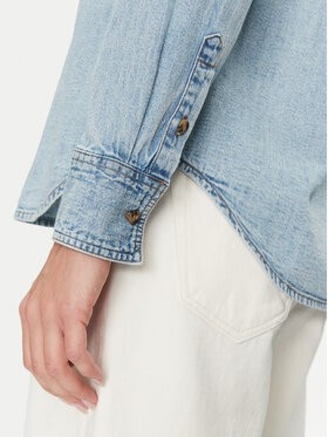 Guess Jeans Koszula jeansowa W5RH37 D5M83 Niebieski Regular Fit