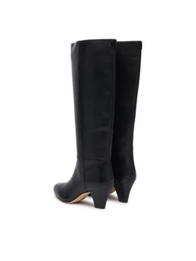 LAUREN RALPH LAUREN Kozaki Emrsyn Tl Hl Bo Tal 802P15714001 Czarny