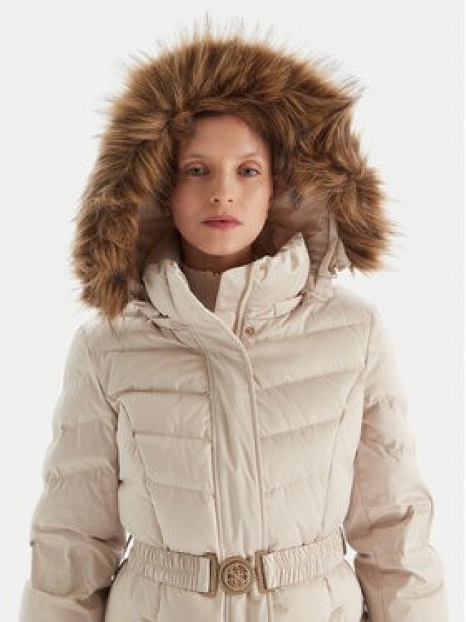 Guess Kurtka puchowa W5BL29 W2802 Brązowy Regular Fit