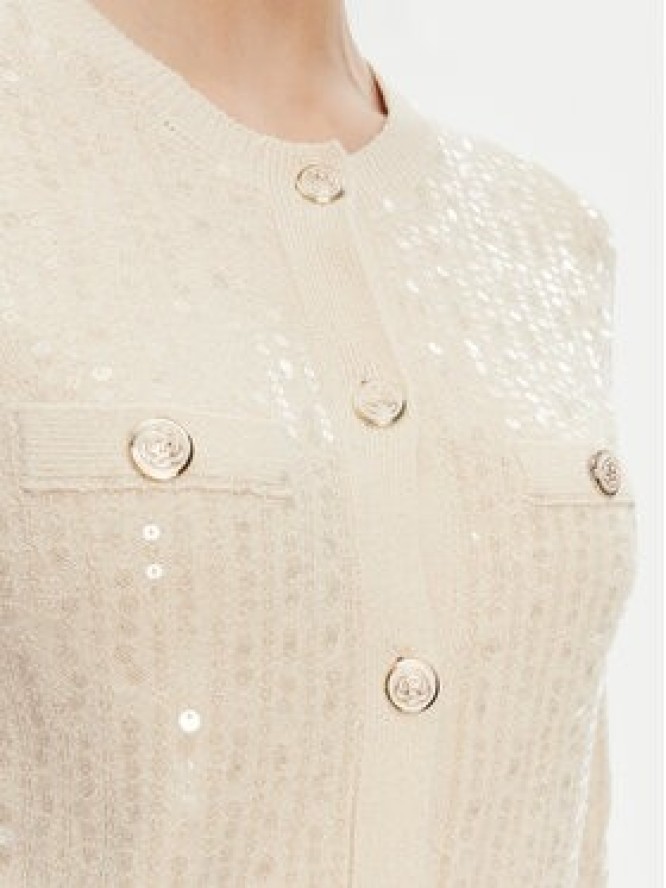 Marella Kardigan Siena1 2523346094 Écru Regular Fit