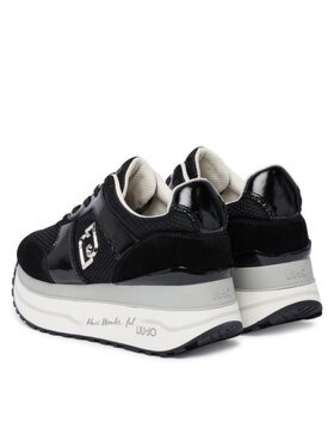 Liu Jo Sneakersy Maxi Wonder Plus 02 BA6019 PX805 Czarny