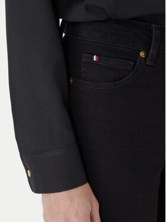Tommy Hilfiger Jeansy WW0WW46725 Czarny Slim Fit