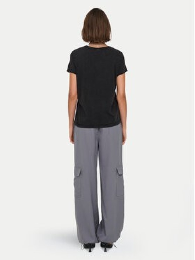 ONLY T-Shirt Lucy 15336965 Czarny Regular Fit