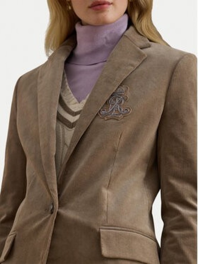 LAUREN RALPH LAUREN Marynarka 200956574003 Beżowy Regular Fit