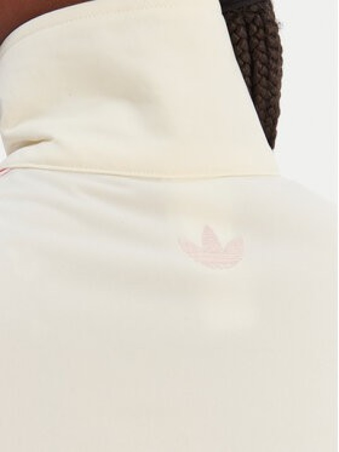 adidas Bluza Firebird KQ8075 Beżowy Loose Fit