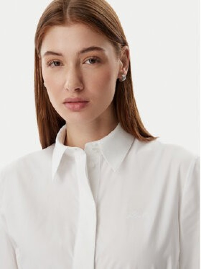 KARL LAGERFELD Sukienka koszulowa B2W13017 Biały Regular Fit