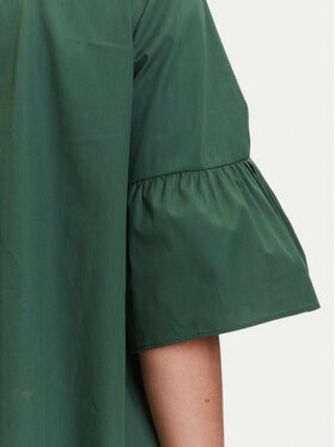 Marella Sukienka koszulowa Medicea 2515221192 Zielony Relaxed Fit