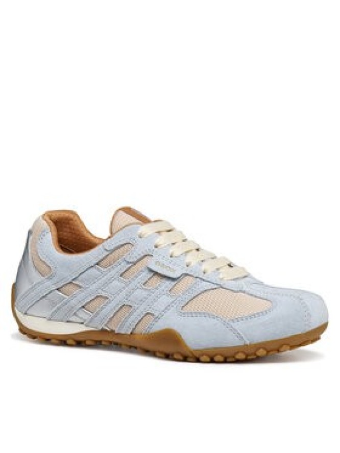 Geox Sneakersy D Snake Original D65B0A 01422 C1S0B Błękitny