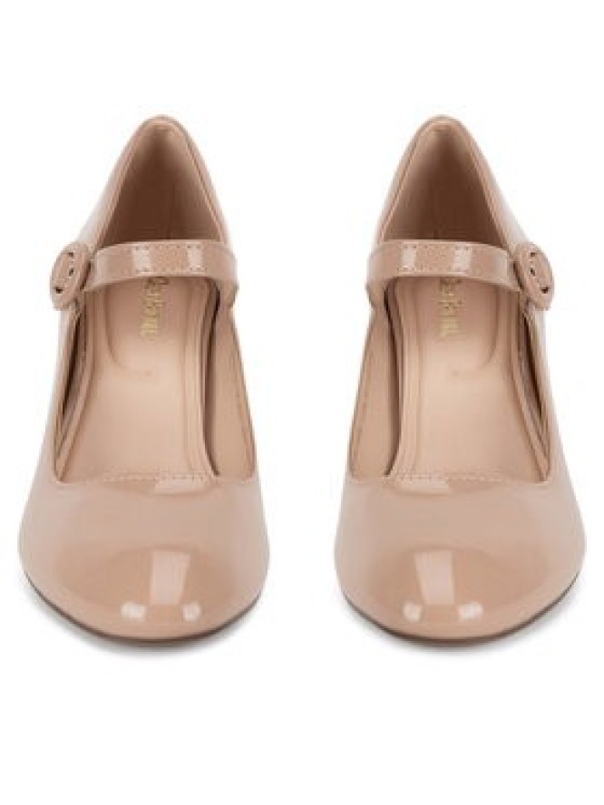 Clara Barson Czółenka LH24012-1 Beżowy