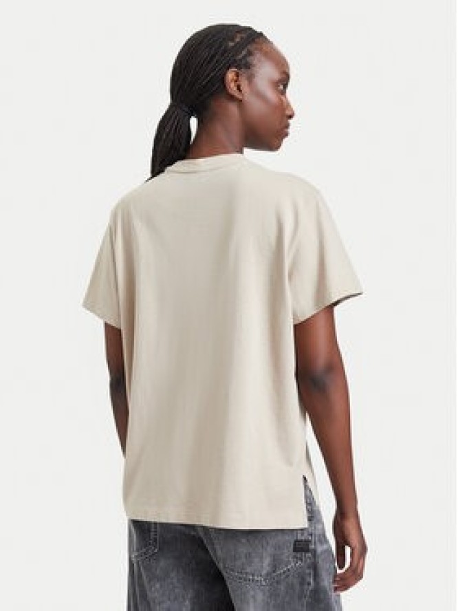 G-STAR T-Shirt Unit D29896-B771 Beżowy Regular Fit