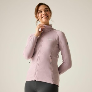 Damska kurtka polarowa Malana Softshell z zamkiem błyskawicznym