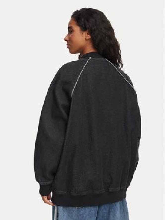adidas Kurtka jeansowa Sst KQ6471 Czarny Oversize