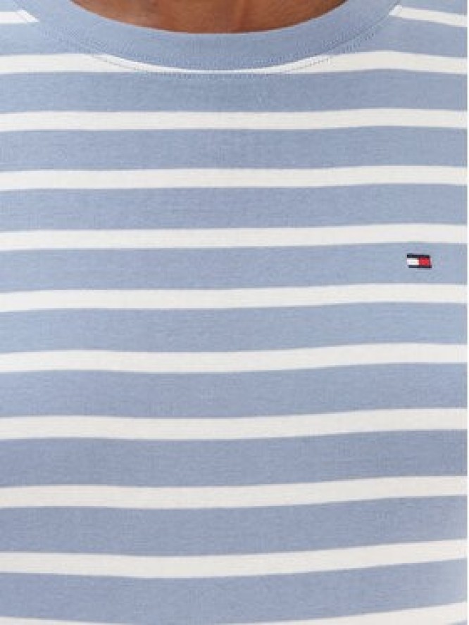 Tommy Hilfiger T-Shirt New Cody WW0WW40587 Błękitny Slim Fit