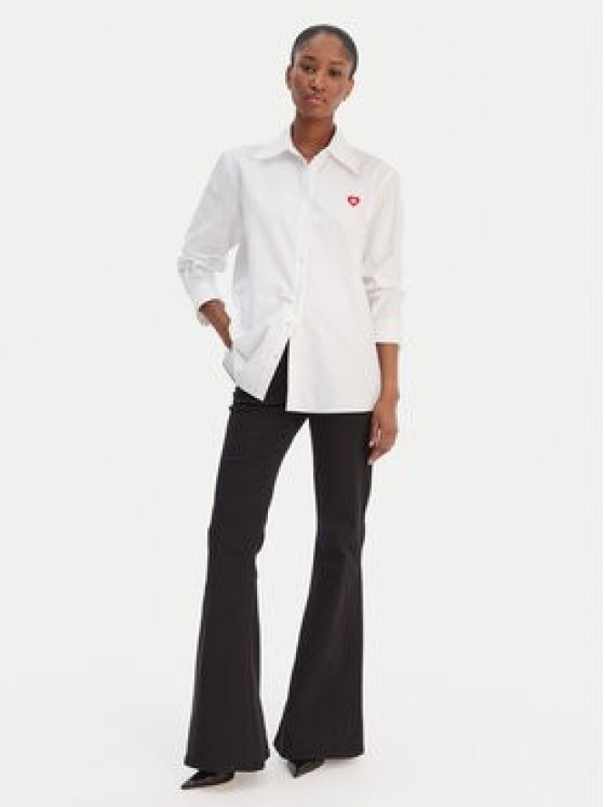 HUGO Koszula Erselia 50556398 Biały Regular Fit