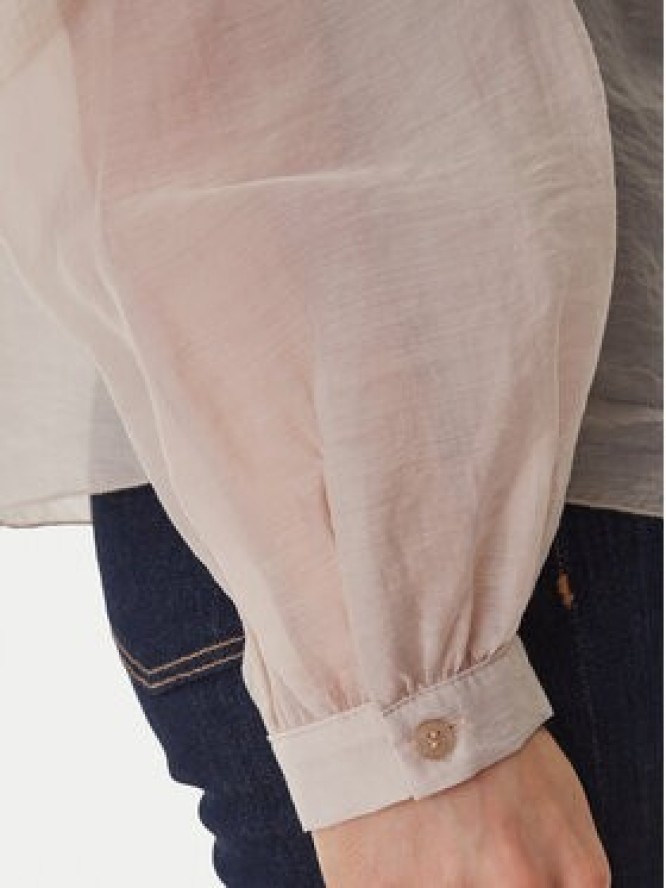 Guess Bluzka W6GH28 W1844 Beżowy Regular Fit