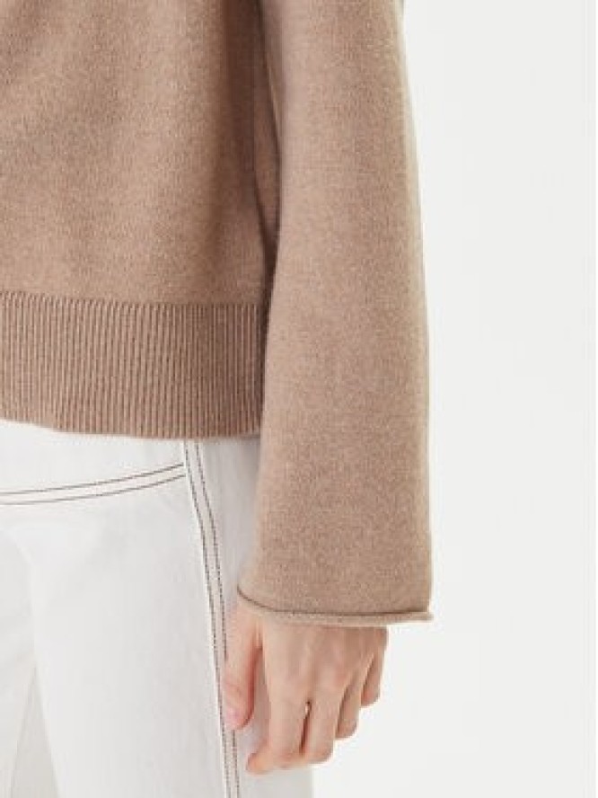 Tommy Hilfiger Sweter WW0WW46438 Beżowy Regular Fit