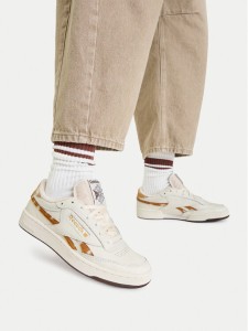 Reebok Sneakersy EO-CLUB C REVENGE VINTAGE 100262314 Kremowy