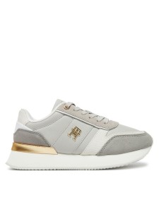 Tommy Hilfiger Sneakersy Th Fashion Runner FW0FW08475 Szary