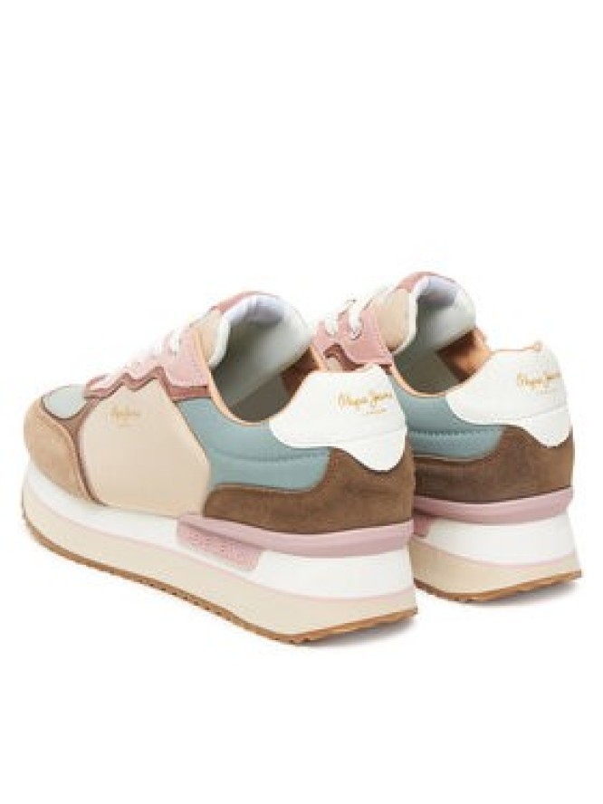 Pepe Jeans Sneakersy Rusper Combi W PLS600006 Kolorowy