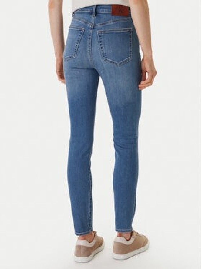 Calvin Klein Jeans Jeansy LV047F700G Niebieski Skinny Fit