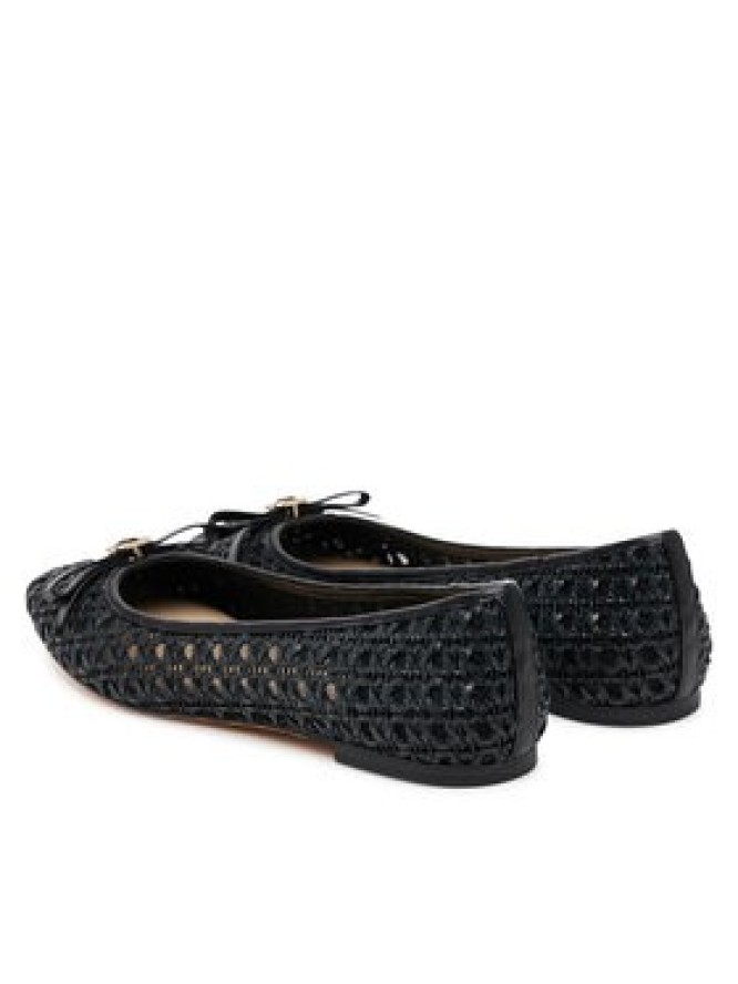 TWINSET Baleriny 251TGT030 Czarny