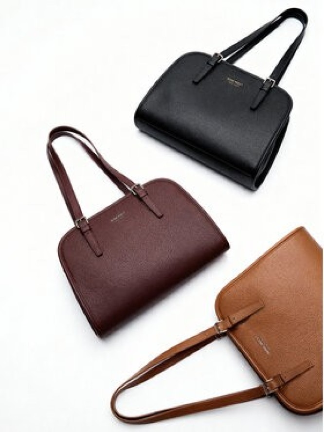 Nine West Torebka CEO-AGNES-LA482-3038 Bordowy