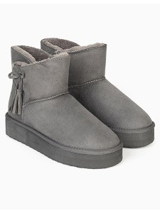 ISLAND BOOT Botki zimowe "Cullen" w kolorze szarym rozmiar: 41