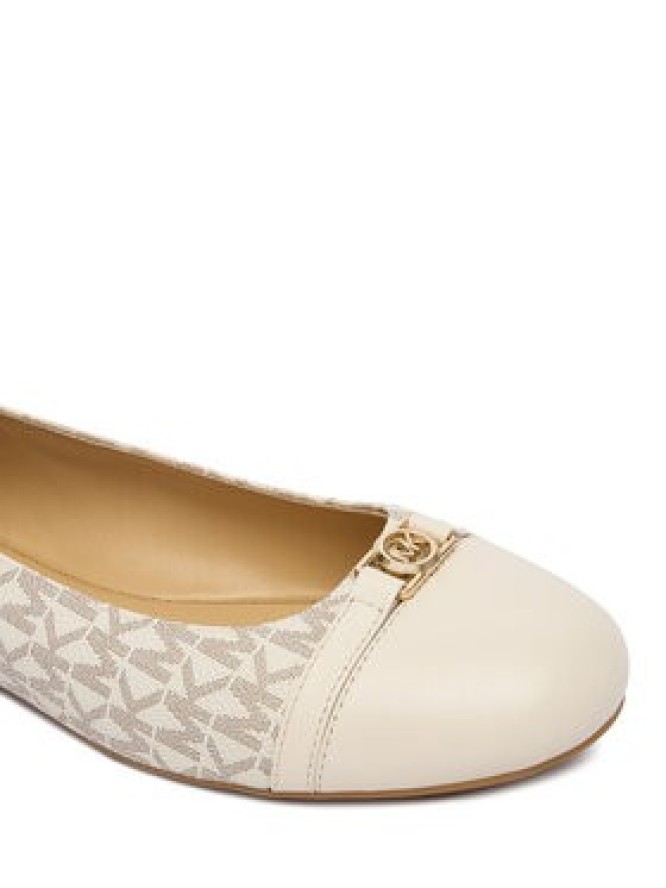 MICHAEL Michael Kors Baleriny Mandy Flat 40F5MAFP1L Écru