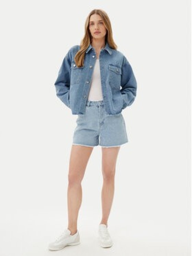 Pieces Kurtka jeansowa Tamra 17157410 Niebieski Regular Fit