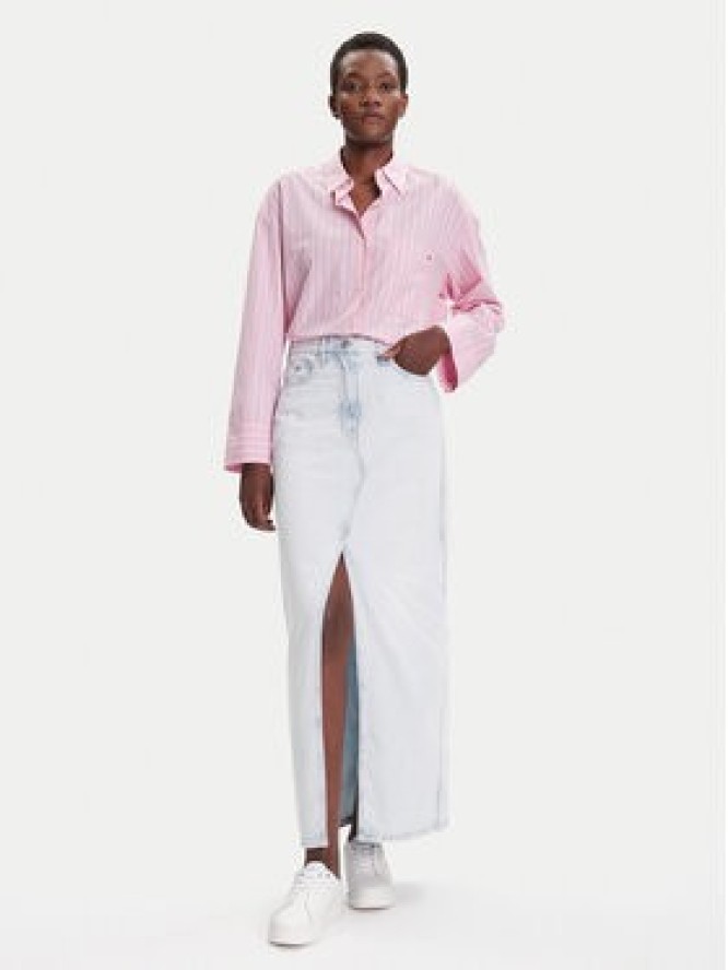 Tommy Jeans Spódnica jeansowa Claire DW0DW21069 Niebieski Regular Fit