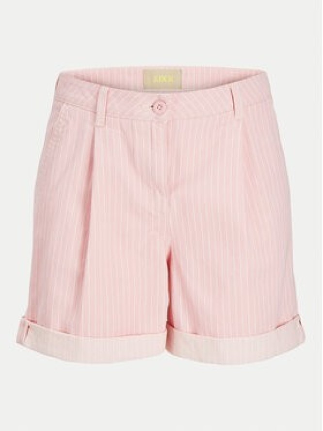 JJXX Szorty materiałowe Maddy 12253014 Różowy Loose Fit