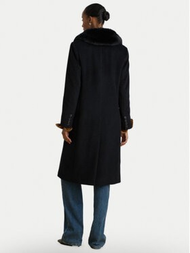 LAUREN RALPH LAUREN Płaszcz wełniany 297P23450002 Brązowy jasny Oversize