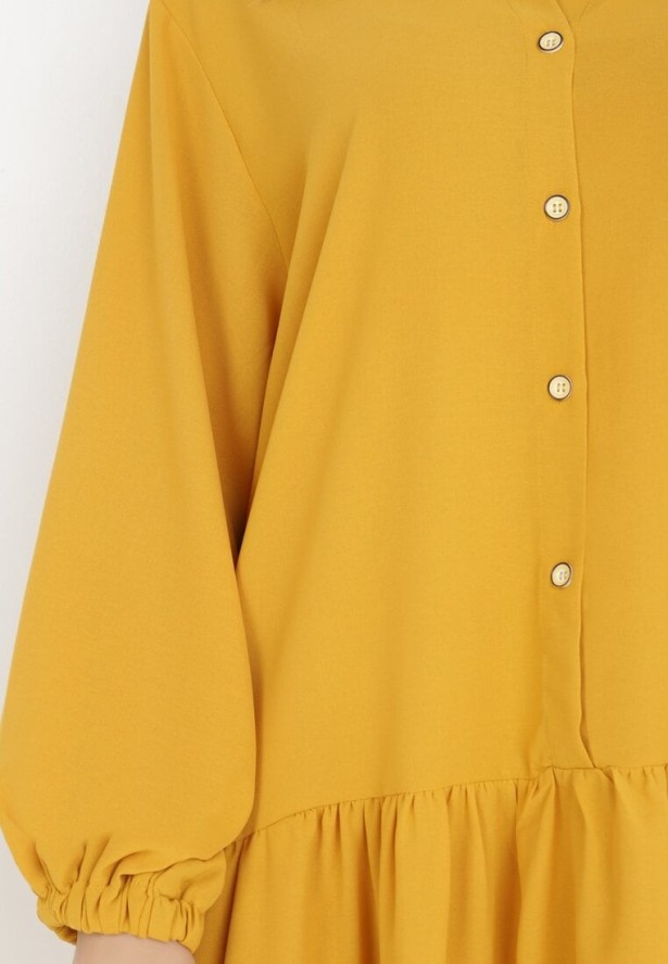 Żółta Sukienka Amarheis