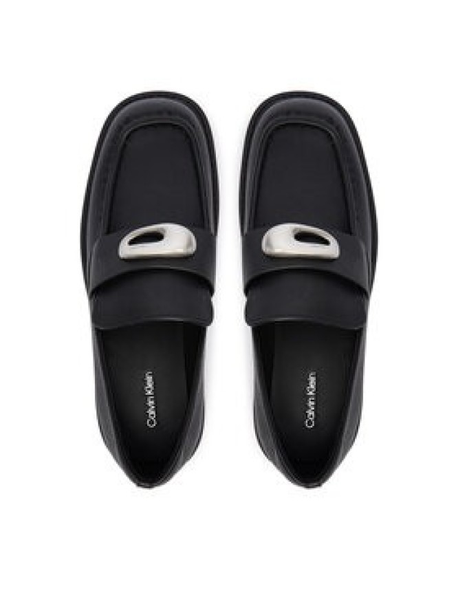 Calvin Klein Loafersy Chunky Loafer Lth Hw YW0YW01912 Czarny