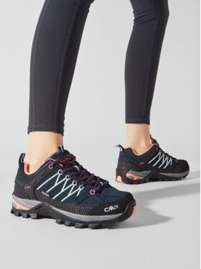 CMP Trekkingi Rigel Low Wmn Trekking Shoes Wp 3Q13246 Granatowy