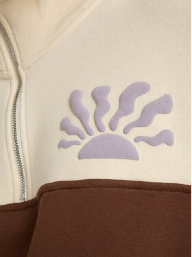 Roxy Bluza View Point Block ERJFT05014 Kolorowy Regular Fit