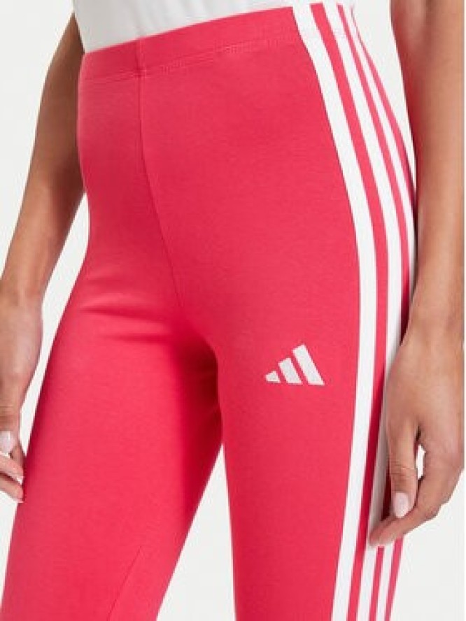 adidas Legginsy Essentials 3-Stripes KT1289 Różowy Slim Fit