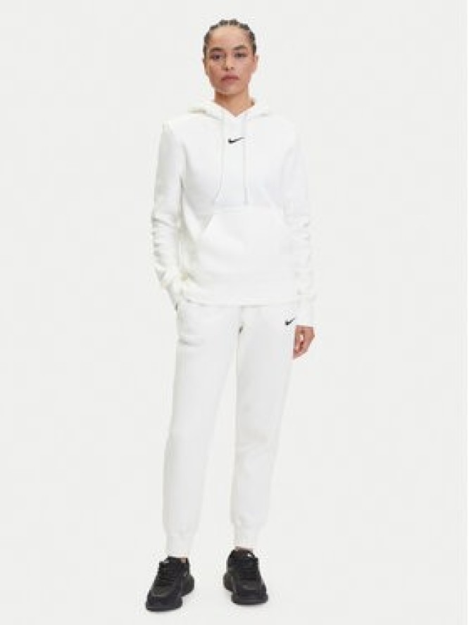 Nike Spodnie dresowe Phoenix Fleece FZ7626 Biały Regular Fit