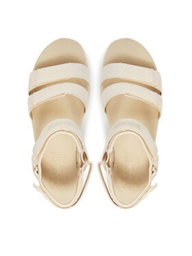 Skechers Sandały D'Lux Walker-Going-Out Vibes 119828/NAT Beżowy