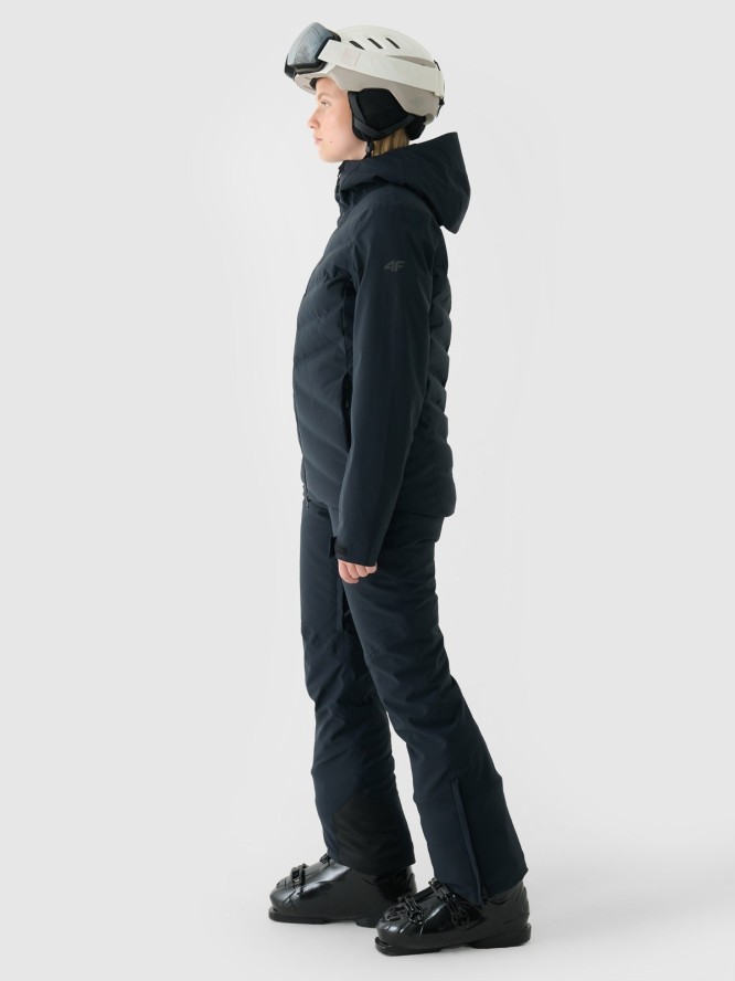 4F Kurtka narciarska membrana 10000 damska - czarna XXL