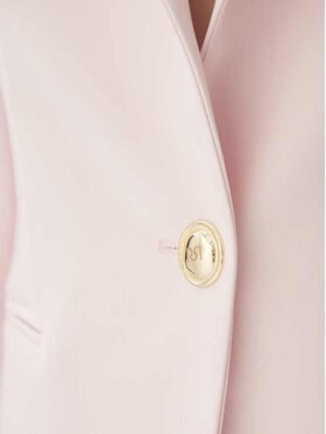 Rinascimento Marynarka CFC0128640003 Różowy Regular Fit